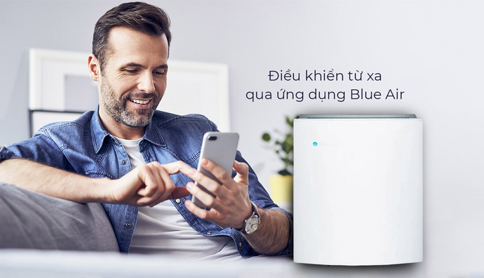 Điều khiển máy lọc không khí Classic 205 SM dễ dàng qua ứng dụng Blueair