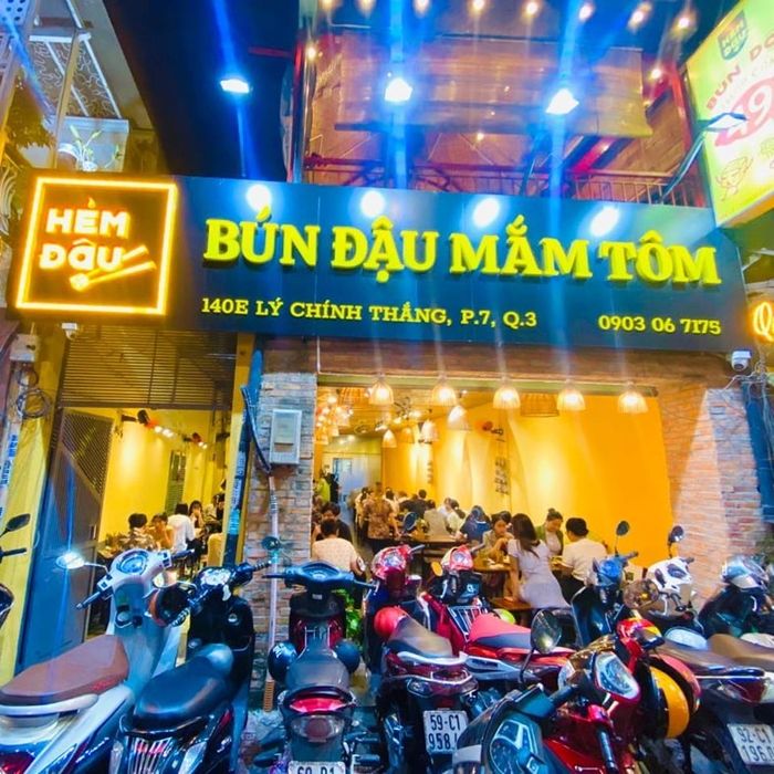 Hẻm Đậu – Bún Đậu Mắm Tôm