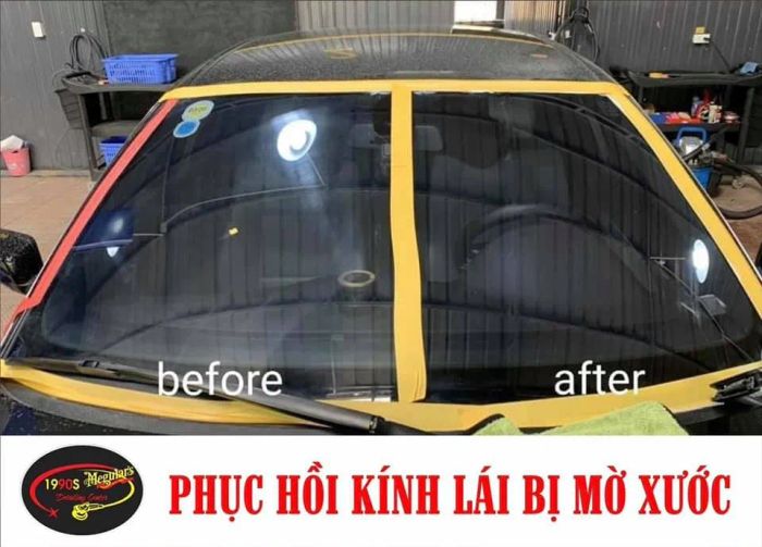 Quy trình chăm sóc xe chuyên nghiệp tại 1990s Car Care Center