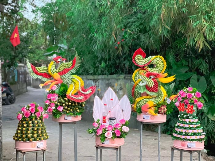 Bộ sưu tập tráp cưới đa dạng tại Cưới hỏi Đông Phan