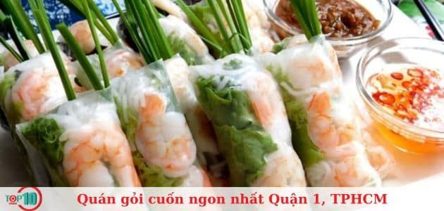 Top 5 quán gỏi cuốn chất lượng nhất Quận 1, TP. Hồ Chí Minh