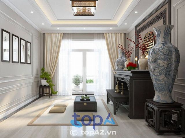 Dịch vụ thiết kế & thi công phòng thờ chuyên nghiệp tại Quảng Ngãi