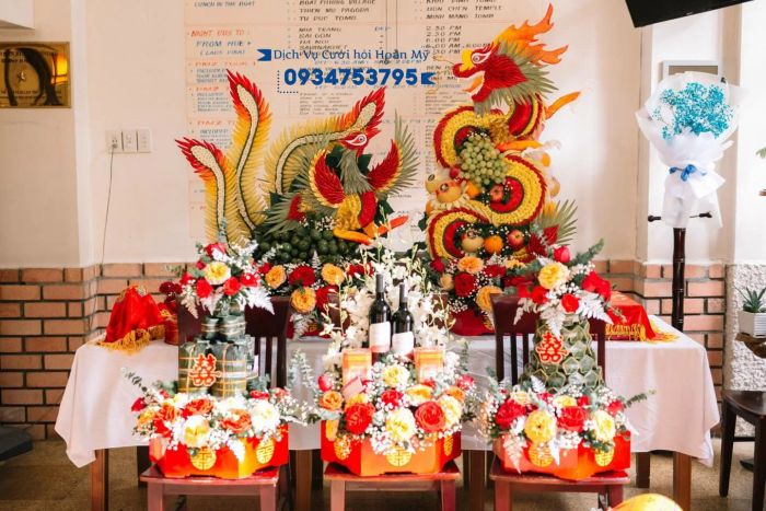 Bộ sưu tập mâm quả cưới tinh xảo - Hoàn Mỹ