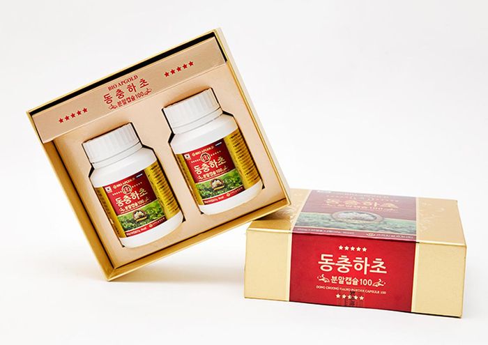 Hình ảnh chi tiết sản phẩm Đông Trùng Hạ Thảo Gold Bio Hàn Quốc