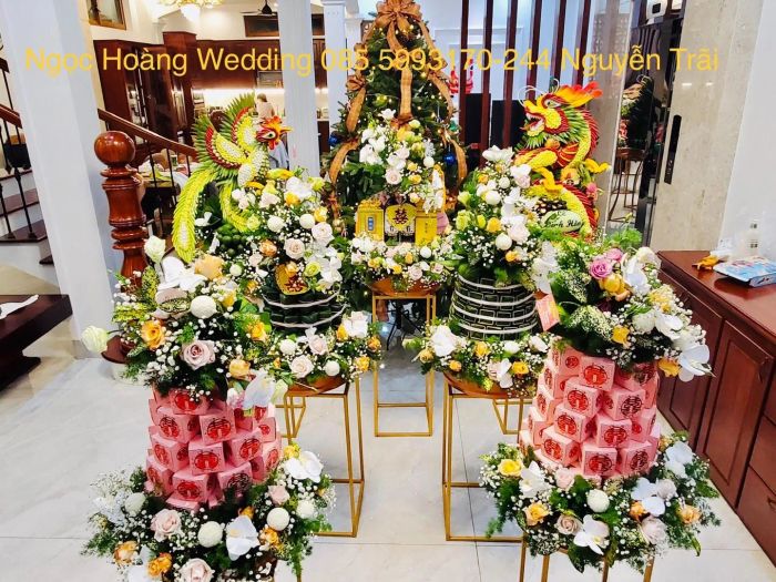Hình ảnh mâm quả cưới tinh xảo - Ngọc Hoàng