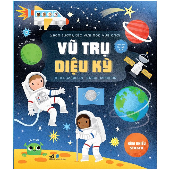 Sách Tương Tác Vừa Học Vừa Chơi – Vũ Trụ Diệu Kỳ - Hình ảnh 1