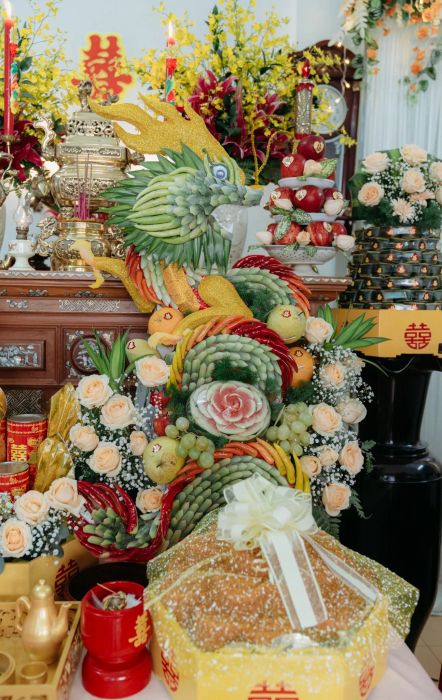 Những tác phẩm nghệ thuật mâm quả độc đáo tại Tiên Flower
