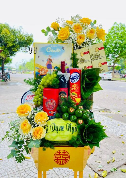 Bộ sưu tập tráp cưới tinh xảo tại LyLy Flower