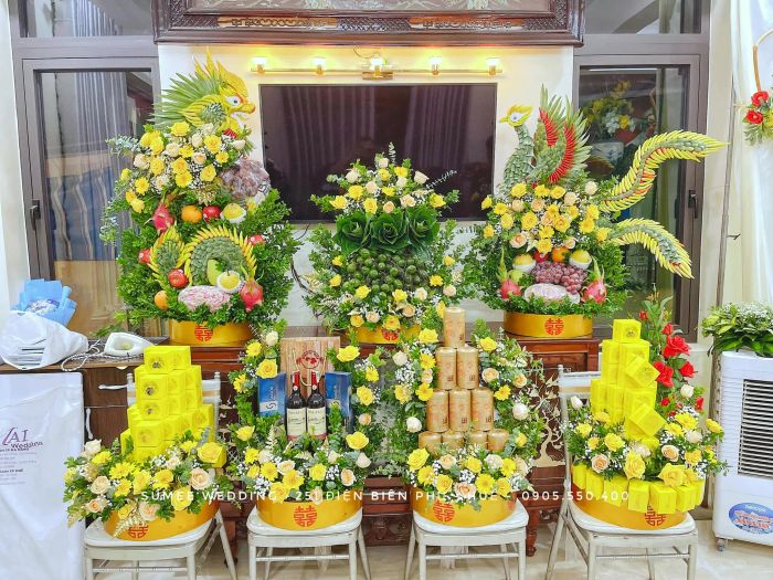 Bộ sưu tập mâm quả cưới đẳng cấp tại SuMee Wedding