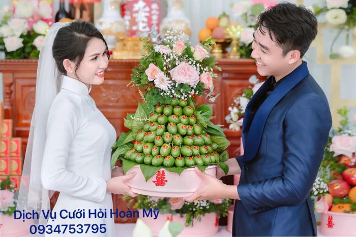 Tuyệt tác mâm quả cưới hỏi - Hoàn Mỹ
