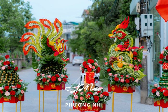 Mâm quả cưới tinh xảo tại Phương Nhi