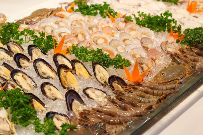 Hải sản tươi sống chuẩn vị Hàn Quốc