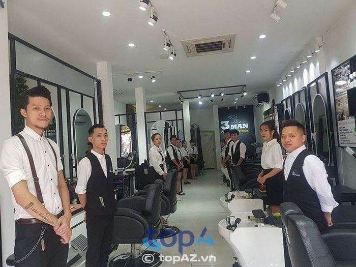 Salon 3man - Biểu tượng phong cách nam tính tại Quảng Ngãi