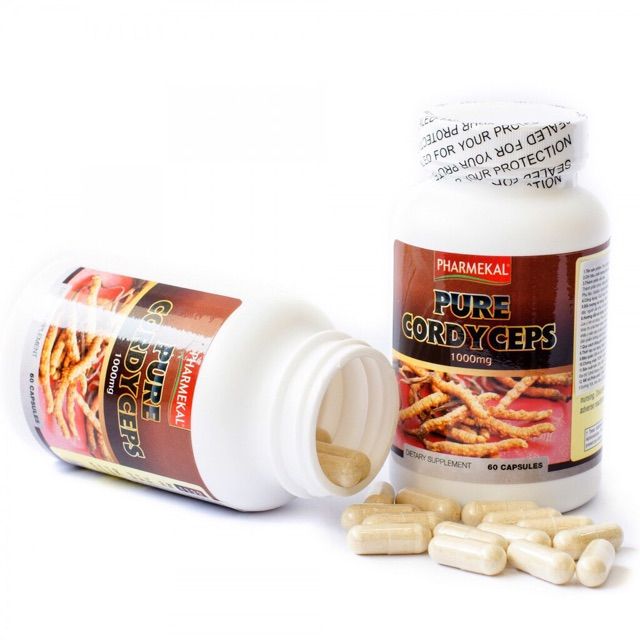 Hình ảnh thực tế Đông Trùng Hạ Thảo Pharmekal Pure Cordyceps