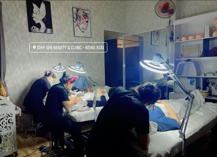 Hình ảnh không gian sang trọng tại CHIP SPA Beauty & Clinic