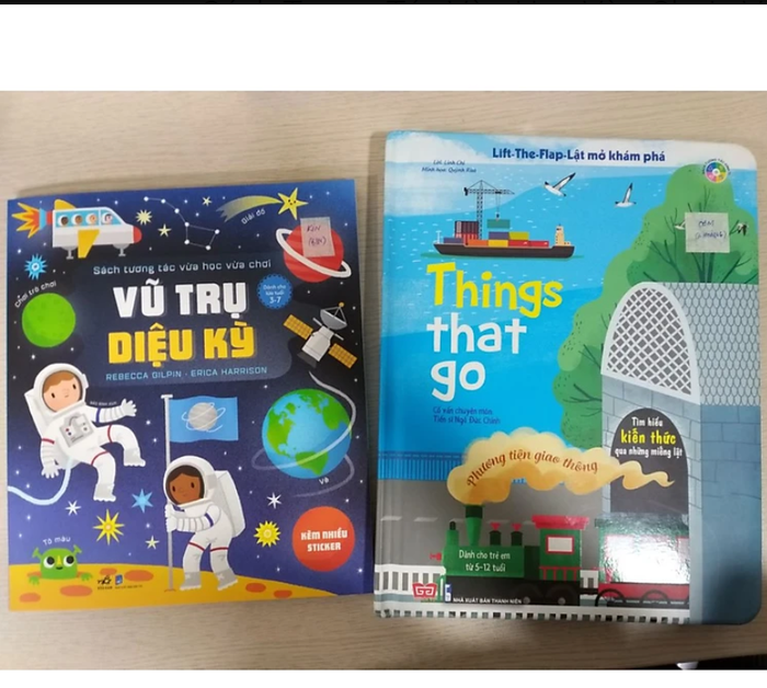 Sách Tương Tác Vừa Học Vừa Chơi – Vũ Trụ Diệu Kỳ - Hình ảnh 2