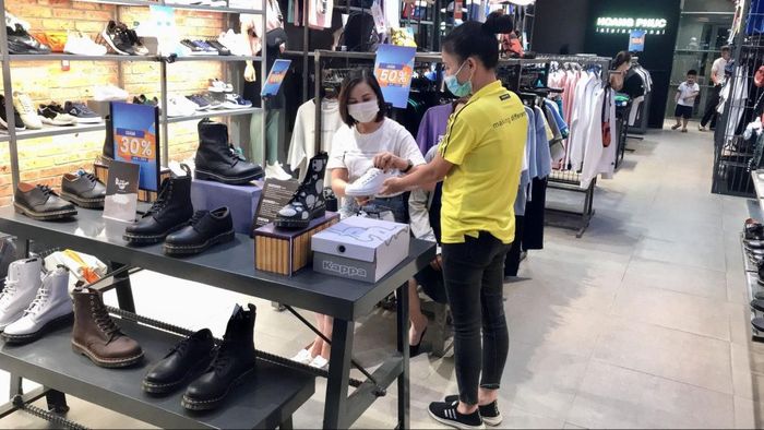 Không gian trưng bày ấn tượng tại Hoang Phuc International