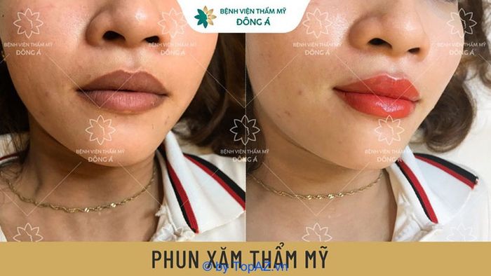 Top địa chỉ phun môi chuẩn Hàn tại TP.HCM