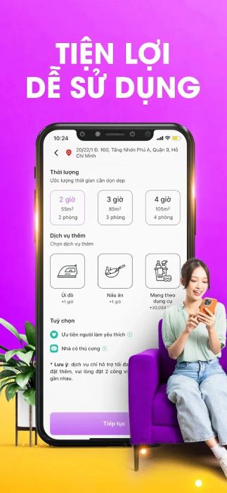 GUVI - Giúp việc theo giờ hình ảnh 1