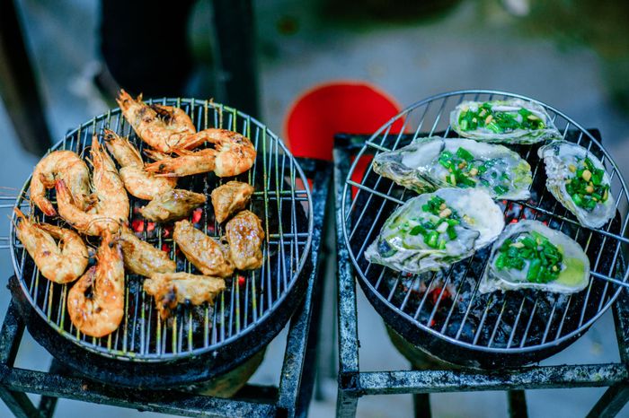 Hải sản cao cấp phục vụ tiệc nướng buffet