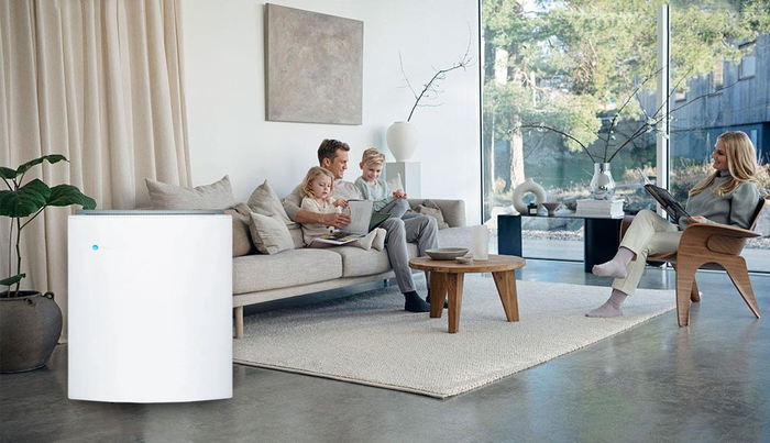 Kiểu dáng hiện đại của máy lọc không khí Blueair Classic 205 SM