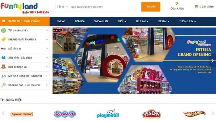 Top những cửa hàng đồ chơi trẻ em uy tín và chất lượng với giá cả phải chăng tại TPHCM
