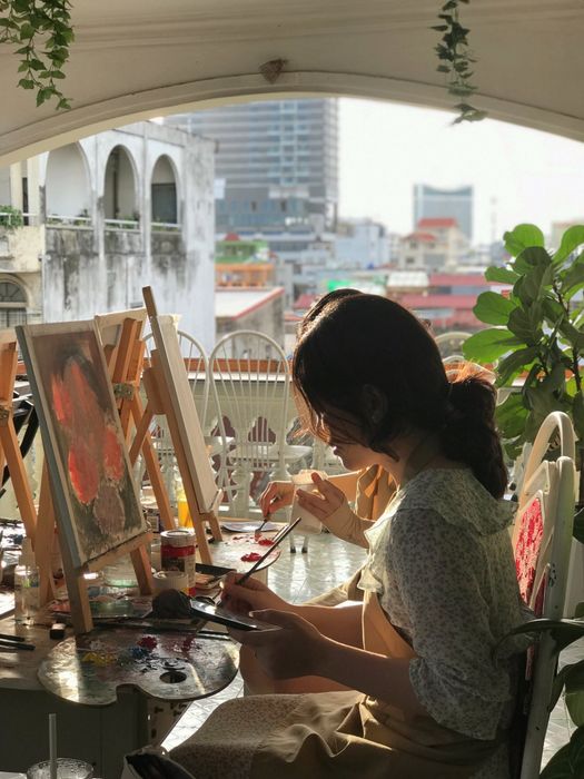 Hình ảnh Breathe - Rooftop Cafe: Khoảnh khắc hoàng hôn lãng mạn