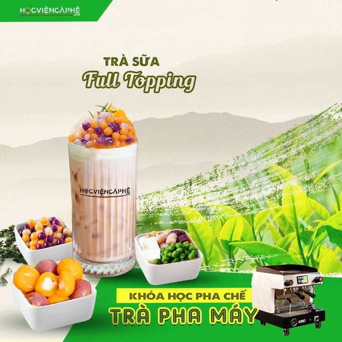 Hình ảnh thực tế tại Học Viện Cà Phê