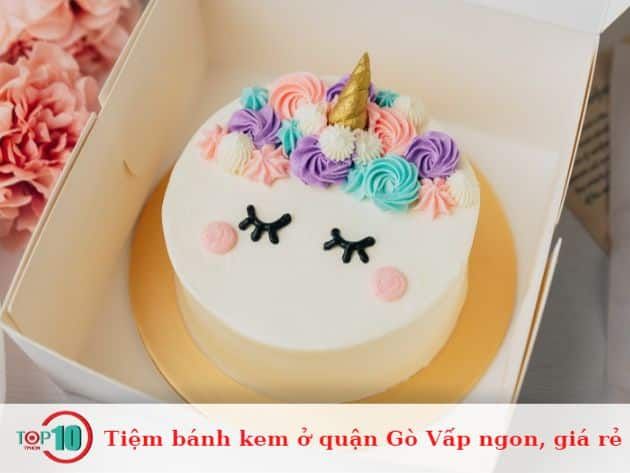 Tiệm bánh kem Gò Vấp ngon và giá hợp lý