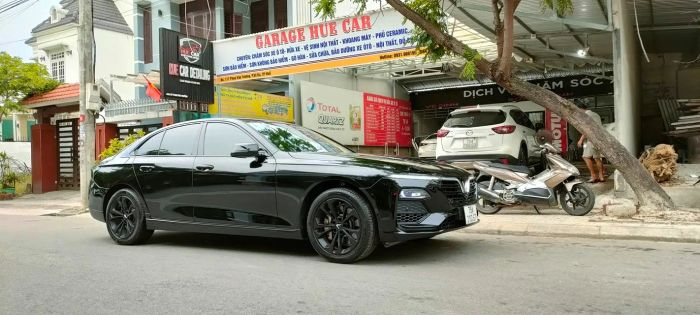 Hình ảnh không gian xưởng dịch vụ tại HUE CAR DETAILING