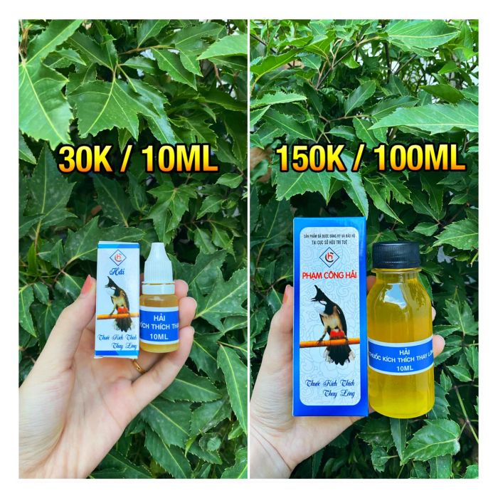 Bộ sưu tập hình ảnh sản phẩm Thuốc Chim Cảnh Phạm Công Hải