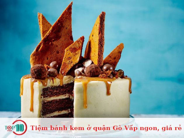 Tiệm bánh kem ngon, giá hợp lý tại Gò Vấp.