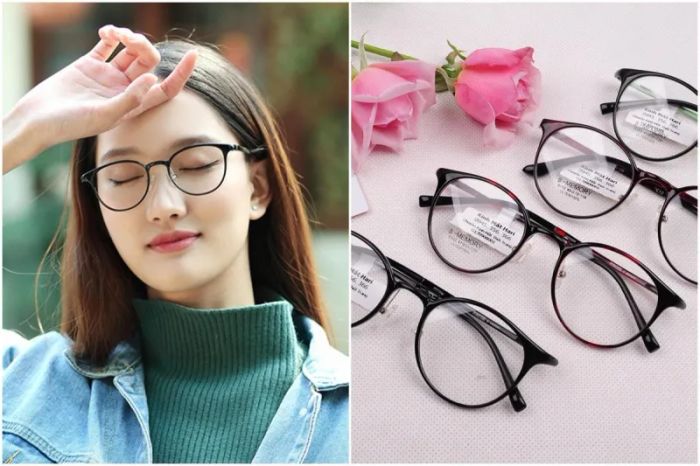 Hình ảnh nghệ thuật về sự tiến hóa của kính đeo mắt qua các thời kỳ lịch sử