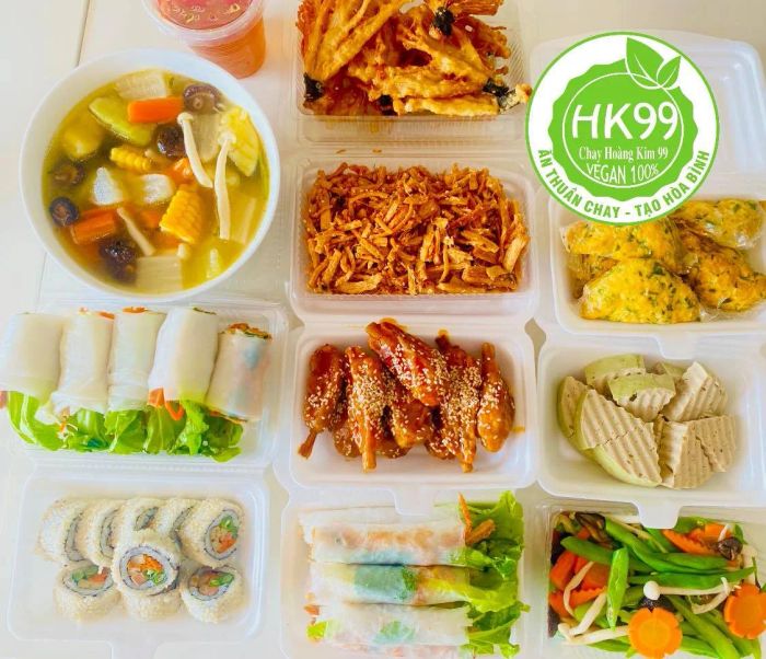 Ngắm nhìn tinh hoa ẩm thực chay được trình bày nghệ thuật tại Chay Hoàng Kim 99