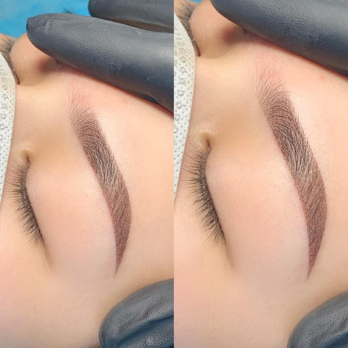 Bộ sưu tập hình ảnh kết quả phun xăm tại Cúc Hoàng