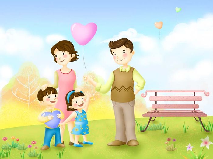 Hình ảnh minh họa số 1: Gia đình cùng nhau làm việc nhà (Nguồn: Internet)