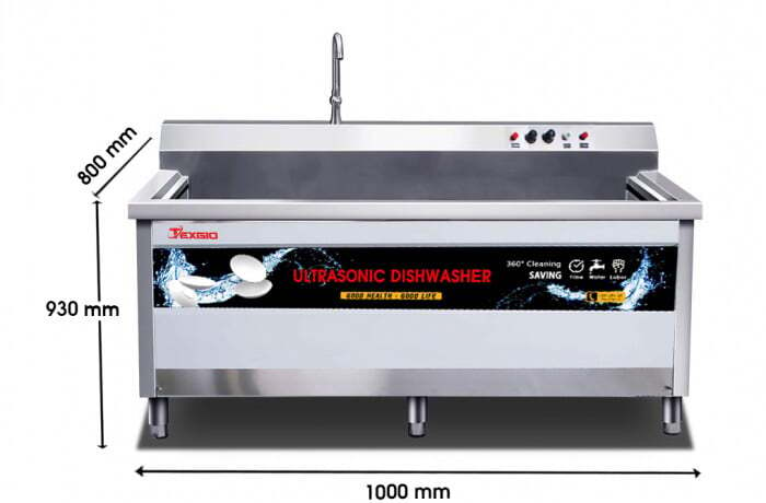 Máy rửa chén bát công nghiệp UltraSonic Texgio Luxury TGU-1000XS