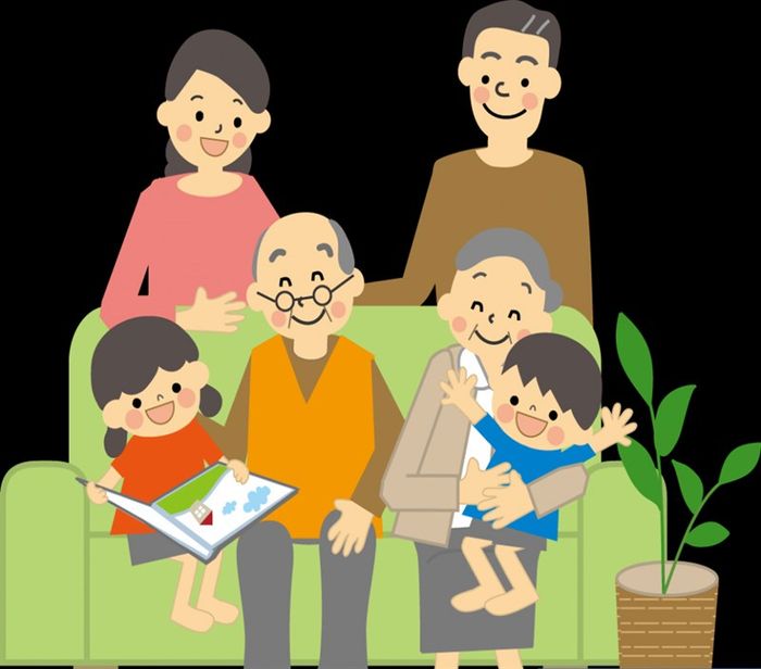 Hình ảnh minh họa đặc biệt: Gia đình hạnh phúc bên nhau (Nguồn: Internet)