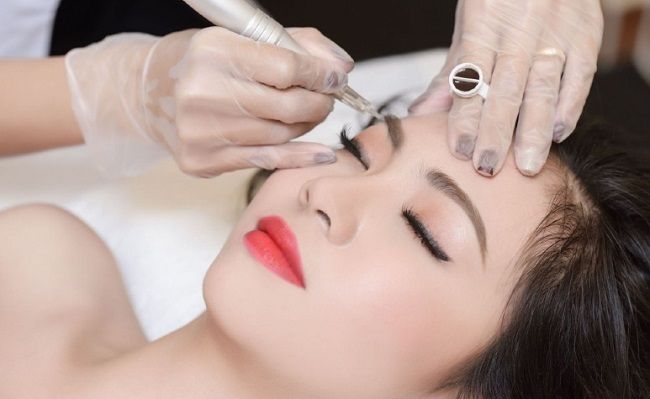 Hình ảnh Phun thêu thẩm mỹ Cúc Hoàng