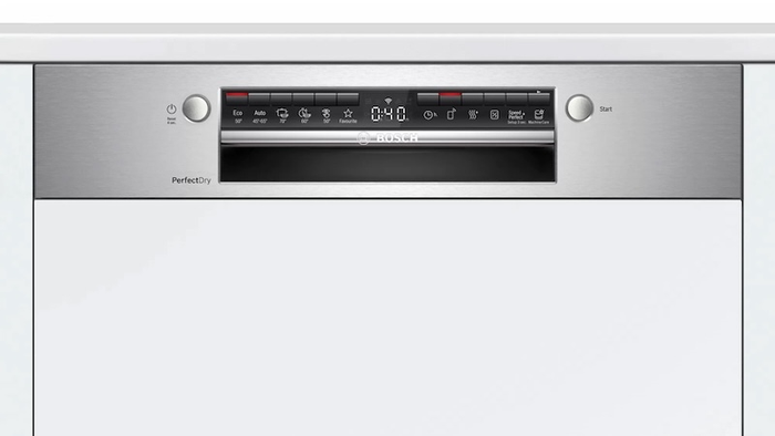 Máy rửa bát Bosch SMI6TCS00E chương trình rửa và tính năng rửa thêm đa dạng (Ảnh: Bosch).
