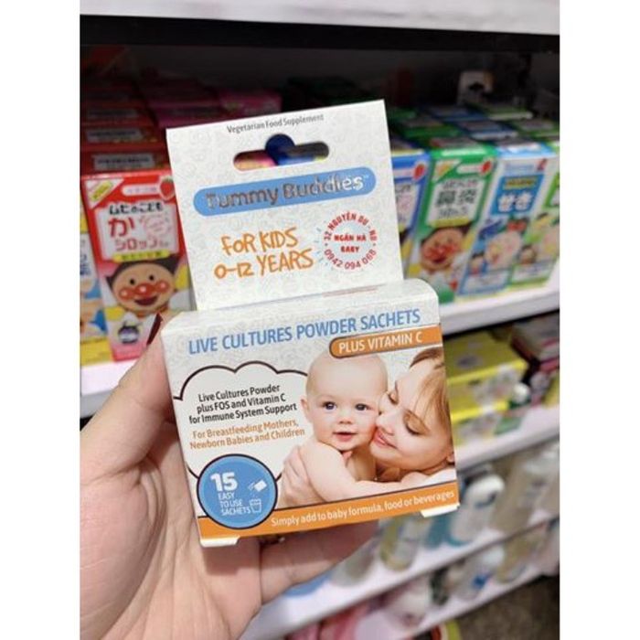 Hình ảnh thực tế sản phẩm Men vi sinh Tummy Buddies (ảnh 2)