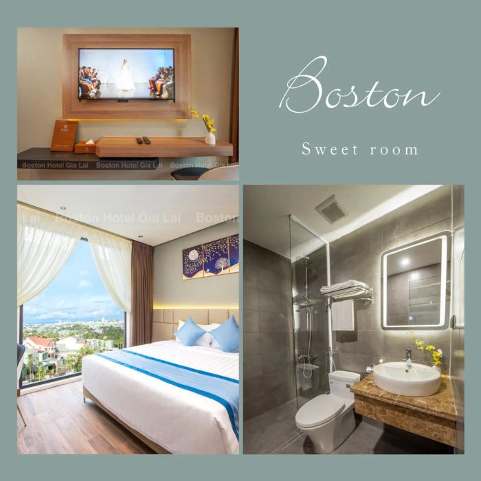 Hình ảnh phòng nghỉ tại Boston Hotel Gia Lai