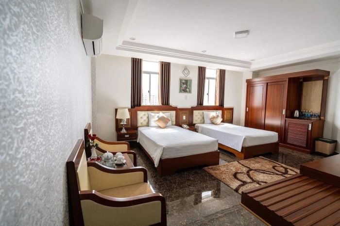 Hình ảnh view thành phố từ khách sạn Đức Long 2
