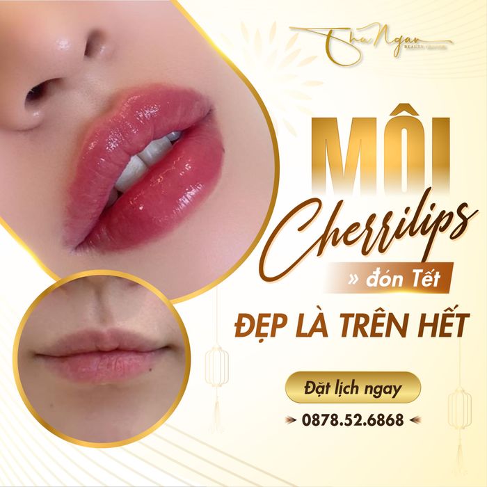 Hình ảnh thực tế điêu khắc chân mày tại Thu Ngân Beauty
