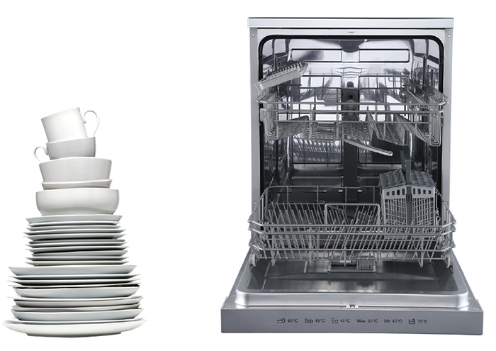 Máy rửa bát độc lập 13 bộ Brandt DWF137DS