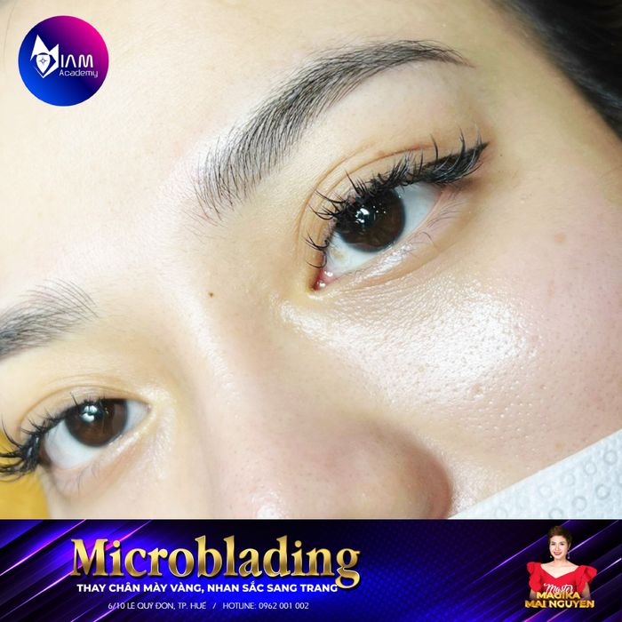Hình ảnh thực tế dịch vụ phun xăm tại Mai Nguyen Beauty
