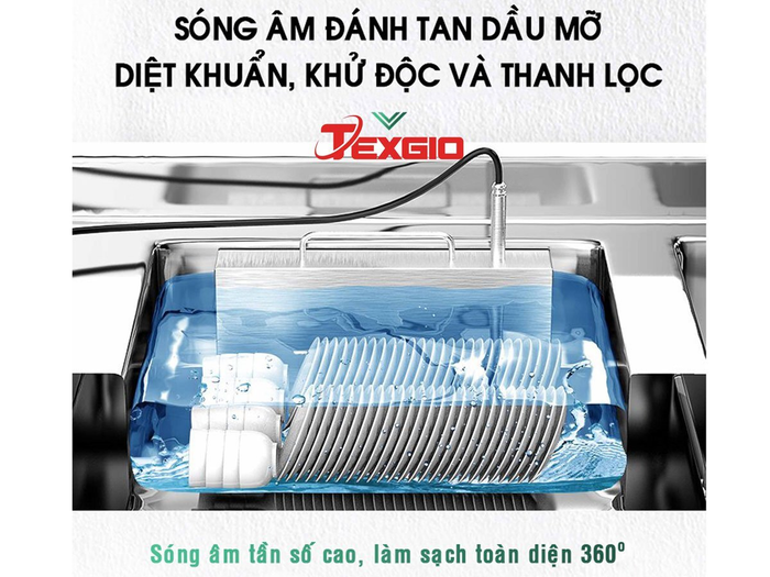 Máy rửa bát công nghiệp sóng âm