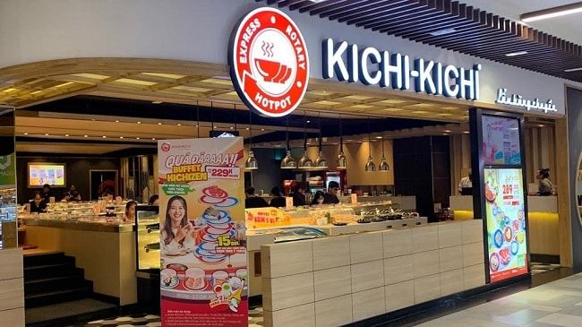 Kichi Kichi – Nơi trải nghiệm buffet lẩu băng chuyền tuyệt vời.