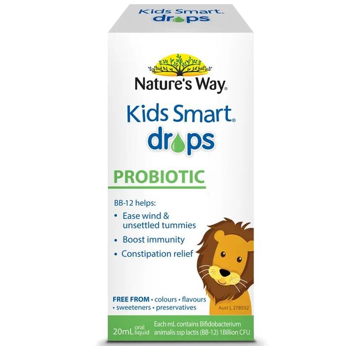 Hình ảnh minh họa sản phẩm Men vi sinh cho trẻ em 4 tuần tuổi Nature's Way Kids Smart Drops Probiotic (ảnh 2)