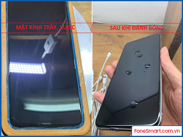 Hình ảnh quy trình sửa chữa chuyên nghiệp tại FoneSmart